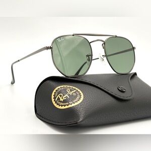 Ray-Ban RB3648 Marshal GunMetal Green G-15 54-145 004 w/case